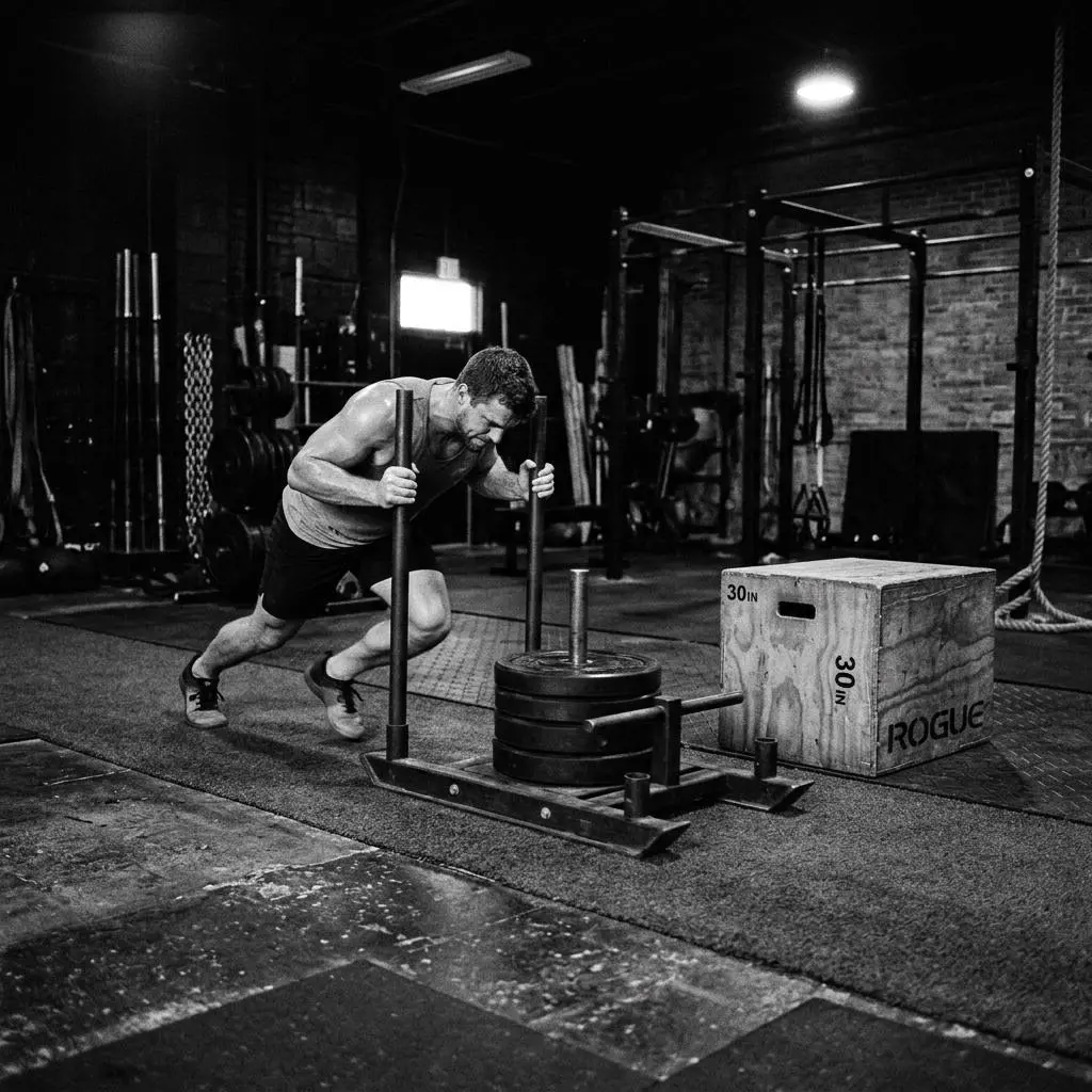 Illustrative image of functional training equipment