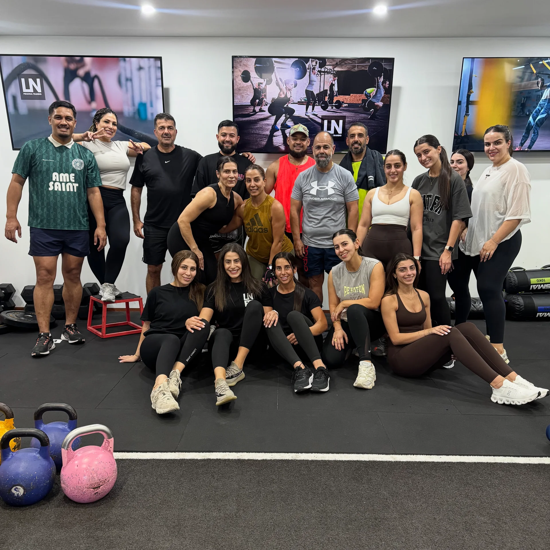 LNPT team members together at their training studio